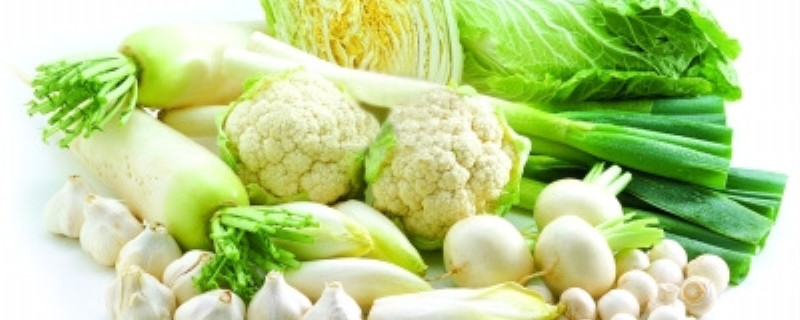 白色的蔬菜有哪些