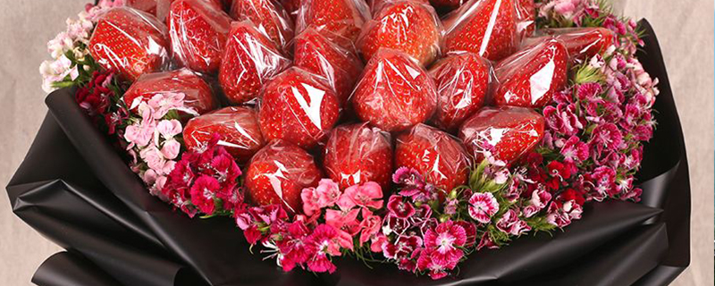 21颗草莓花束的寓意